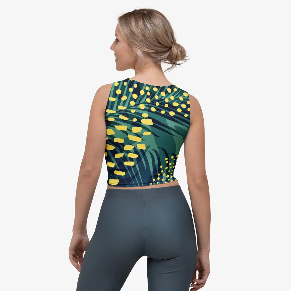 WOMENS WORKOUT CROP TOPS